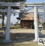 神社境内鳥居