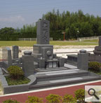 民間霊園　インド産御影石