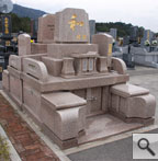 民間霊園　中国産御影石